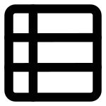 Grid Three SVG Icon